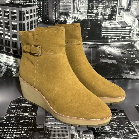 Anne Klein Wedge Boots - Picture 2 of 9